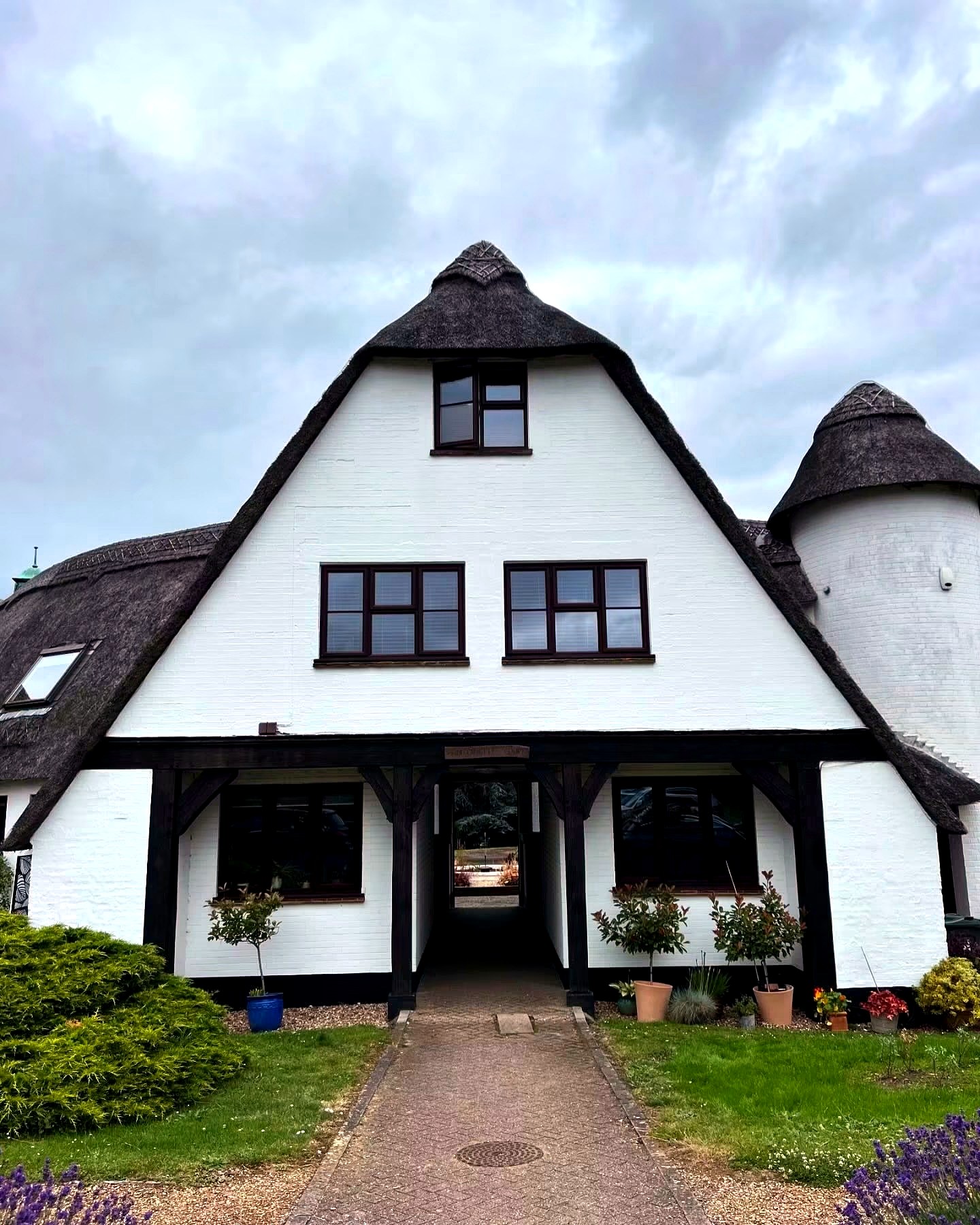 Finished period property exterior