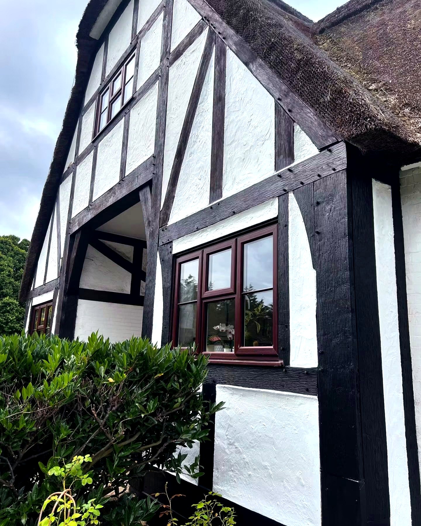 Tudor exterior detail