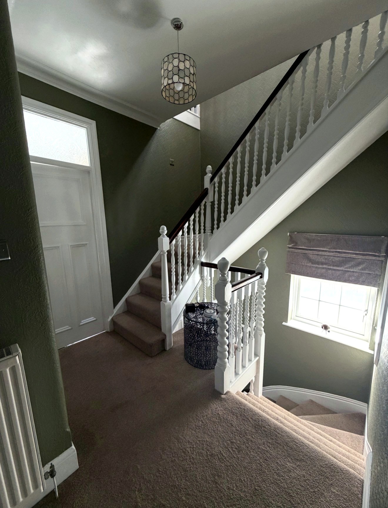 Heritage staircase transformation project photo